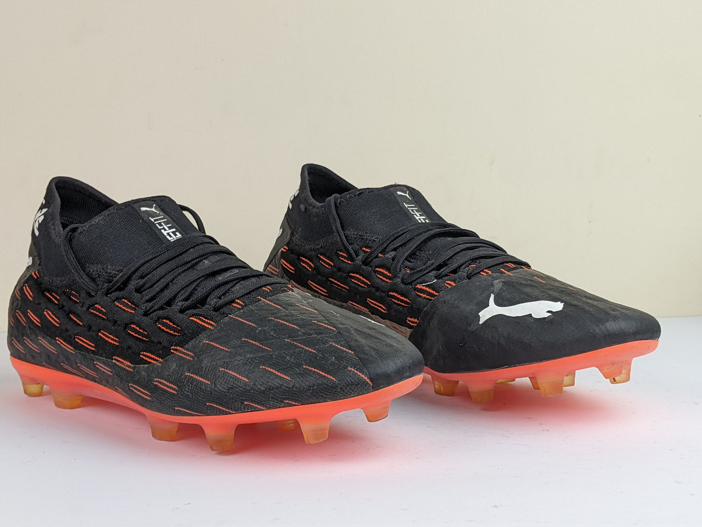 PUMA Future 6.2 Netfit FG/AG Chasing Adrenaline - PUMA Black/PUMA White/Shocking Orange
