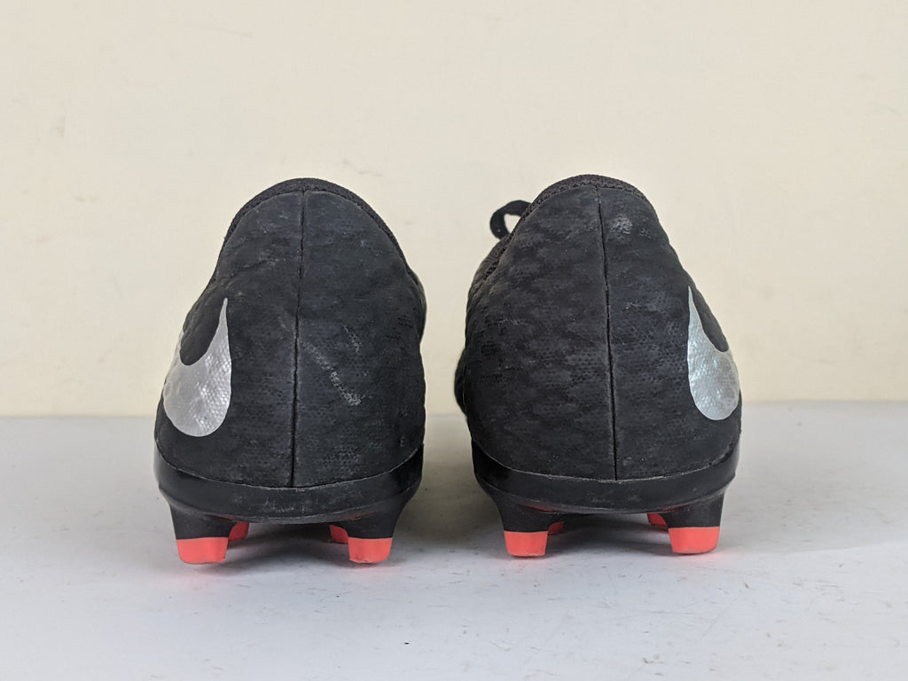 Nike Hypervenom Phelon III Jr FG 'Black/Silver