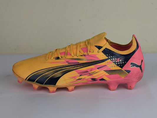 PUMA Ultra Match FG/AG Forever Faster - Sun Stream/PUMA Black/Sunset Glow