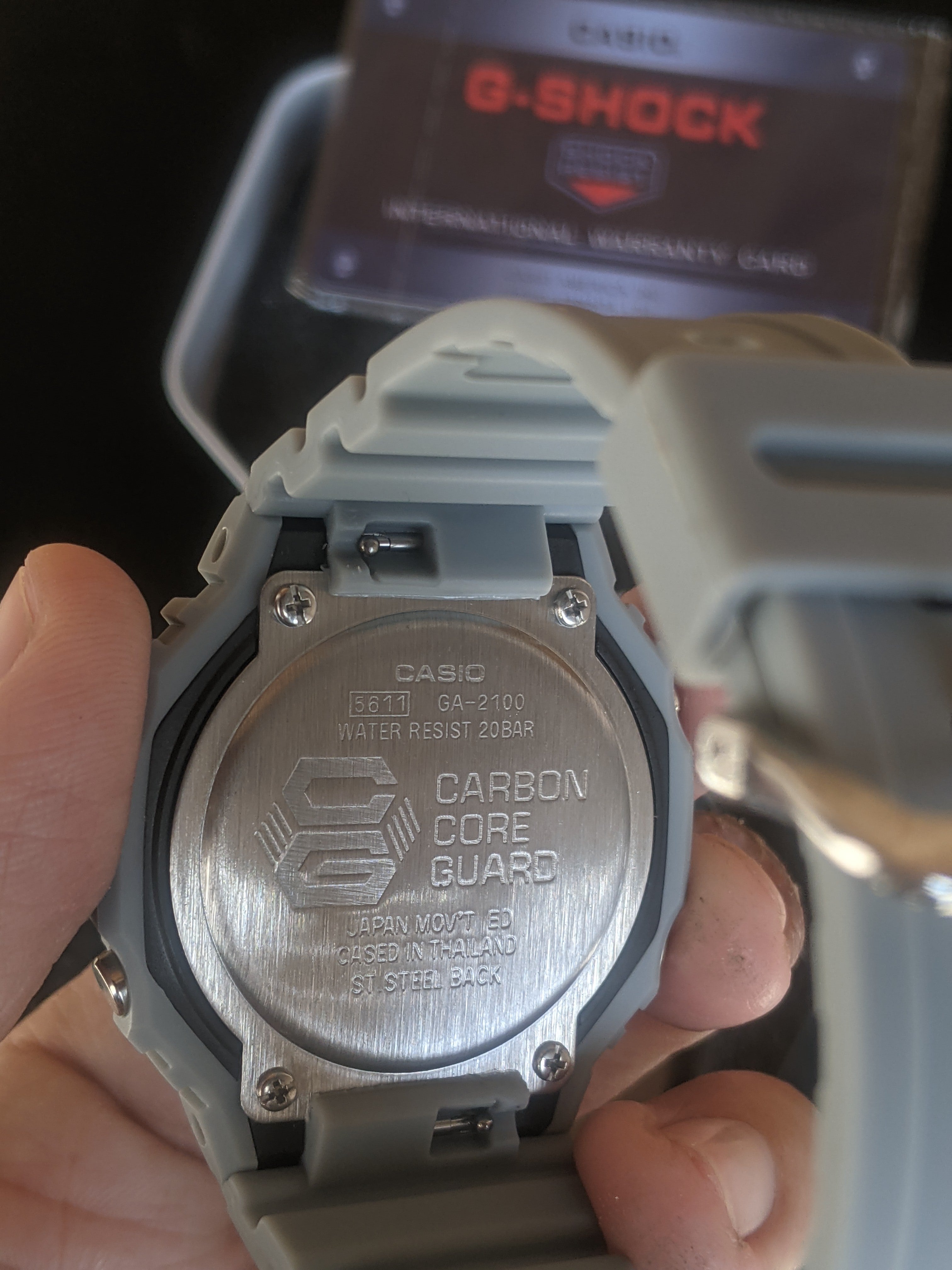 G-Shock GA-2100 'Grey' (Brand New)