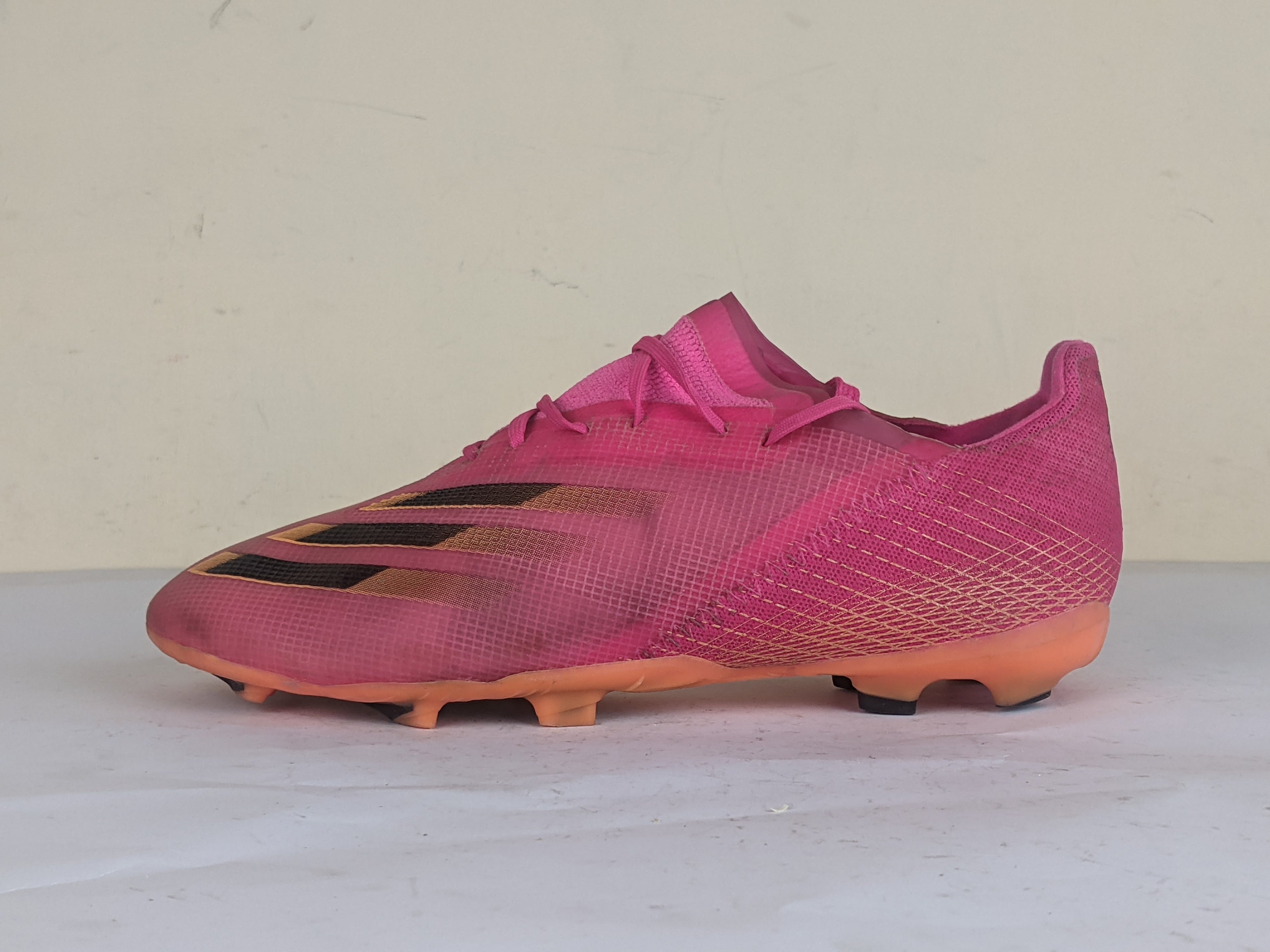 adidas X Ghosted .1 FG/AG Superspectral - Shock Pink/Core Black/Screaming Orange Kids