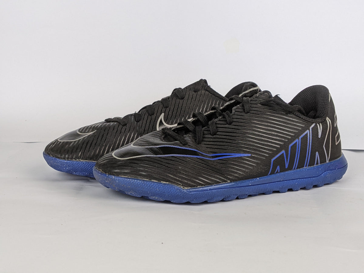Nike Mercurial Vapor 15 Club TF Shadow - Black/Chrome/Hyper Royal Kids