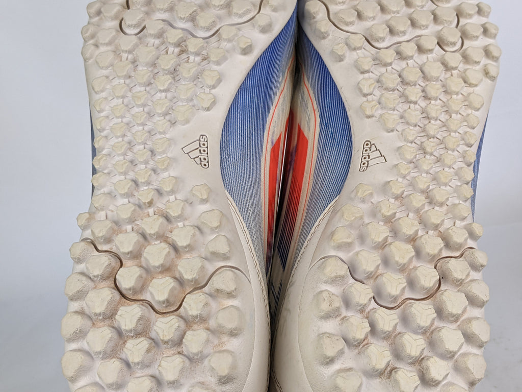 adidas F50 Club TF Advancement - Footwear White/Solar Red/Lucid Blue