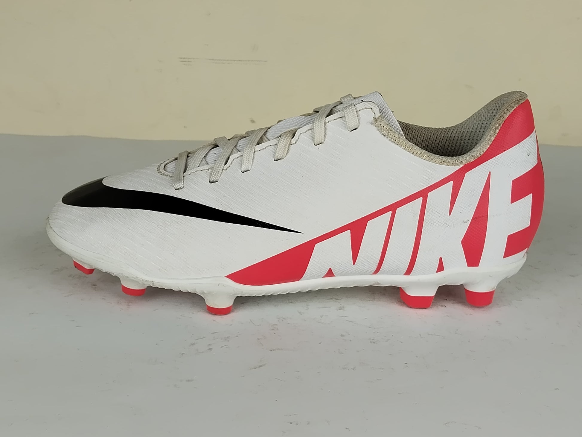 Nike Mercurial Vapor 15 Club MG Ready - Bright Crimson/White/Black Kids