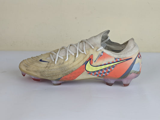 Nike Phantom GX II Elite FG Barna - White/Lite Zitron LIMITED EDITION