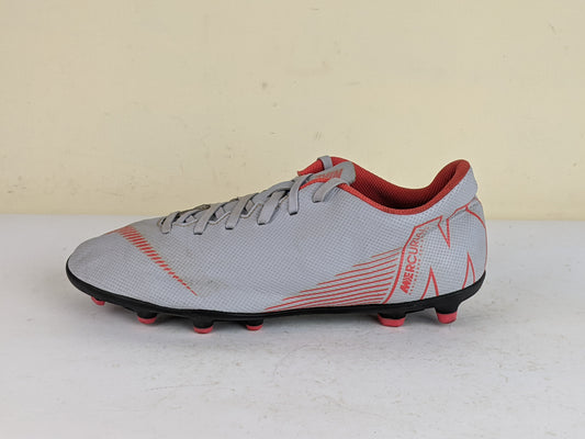 Nike Mercurial Vapor 12 Club FG 'Wolf Grey/Crimson