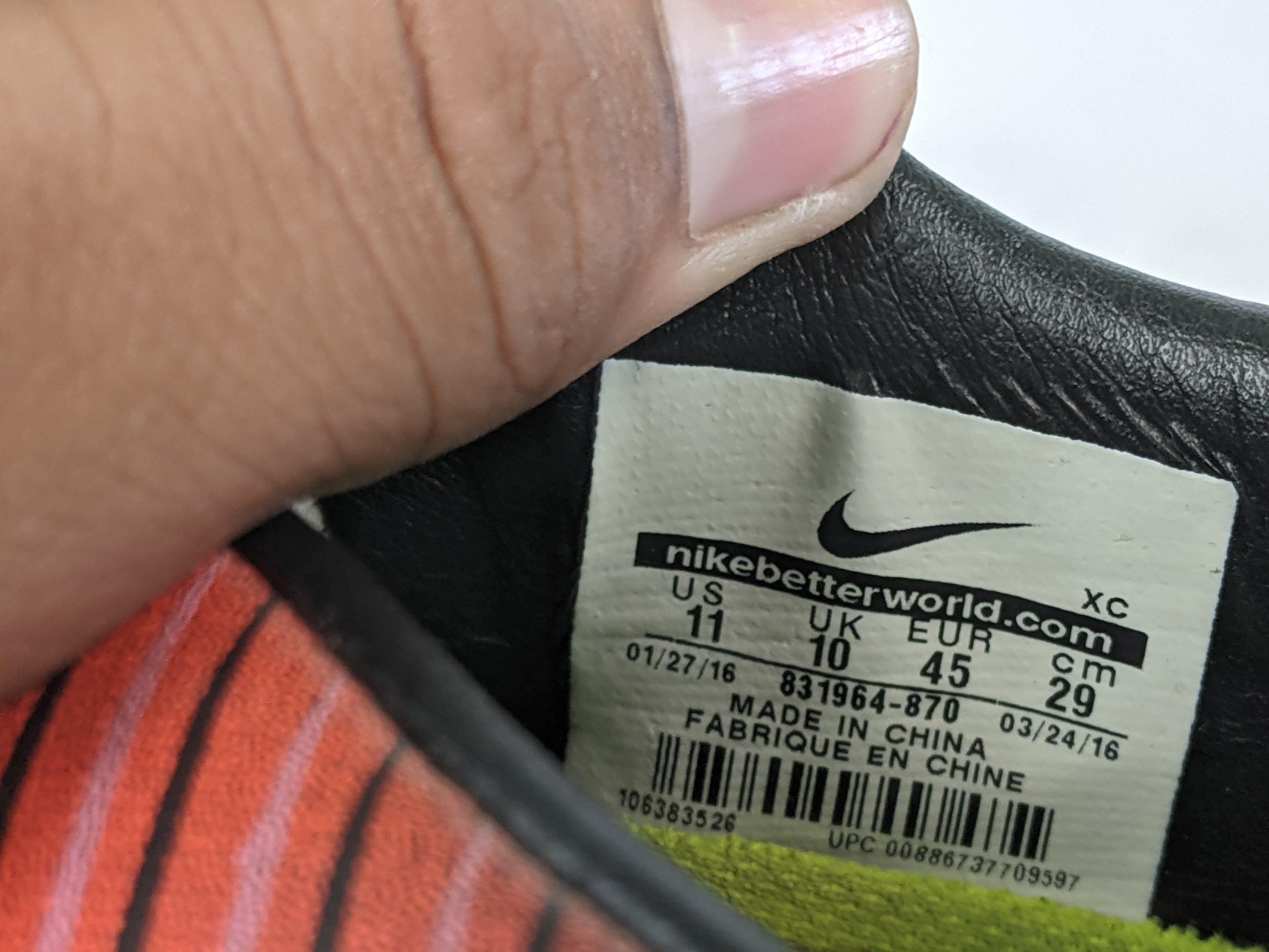 Nike Mercurial Victory VI FG Total Crimson/Volt/Black