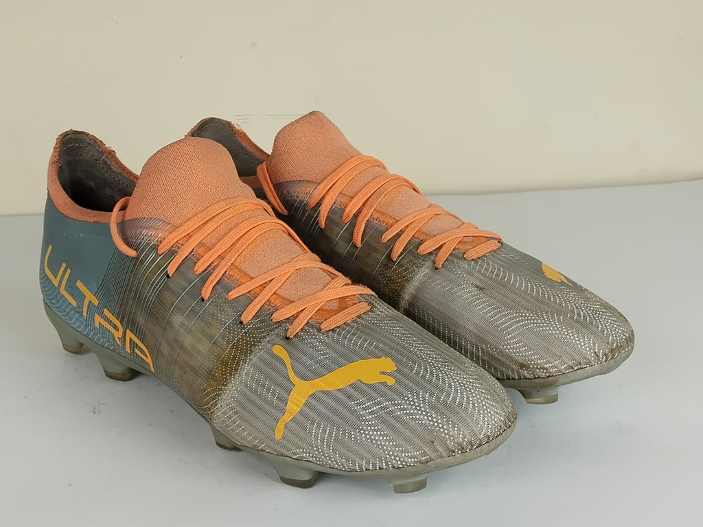 PUMA Ultra 3.4 FG/AG Instinct - Diamond Silver/Neon Citrus