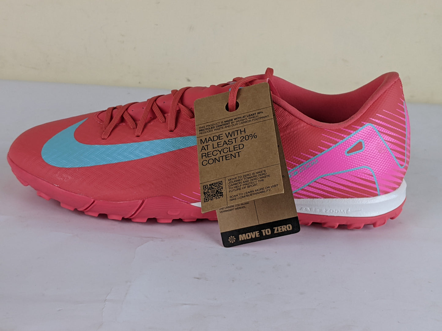 Nike Air Zoom Mercurial Vapor 16 Academy TF Mad Energy - Ember Glow/Aurora Green (Brand New)