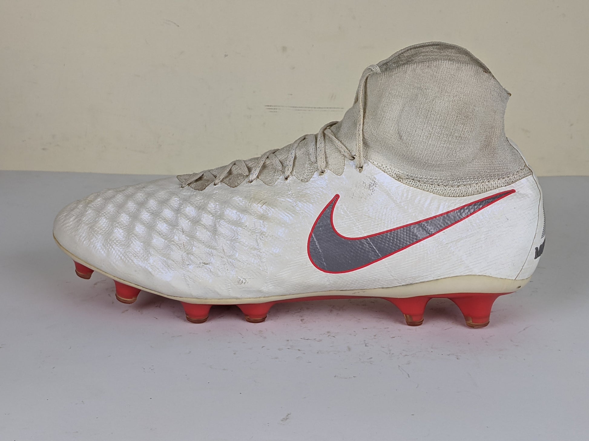 Nike Magista Obra 2 Elite DF FG Just Do It - White/Lite Crimson