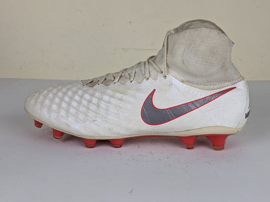 Nike Magista Obra 2 Elite DF FG Just Do It - White/Lite Crimson