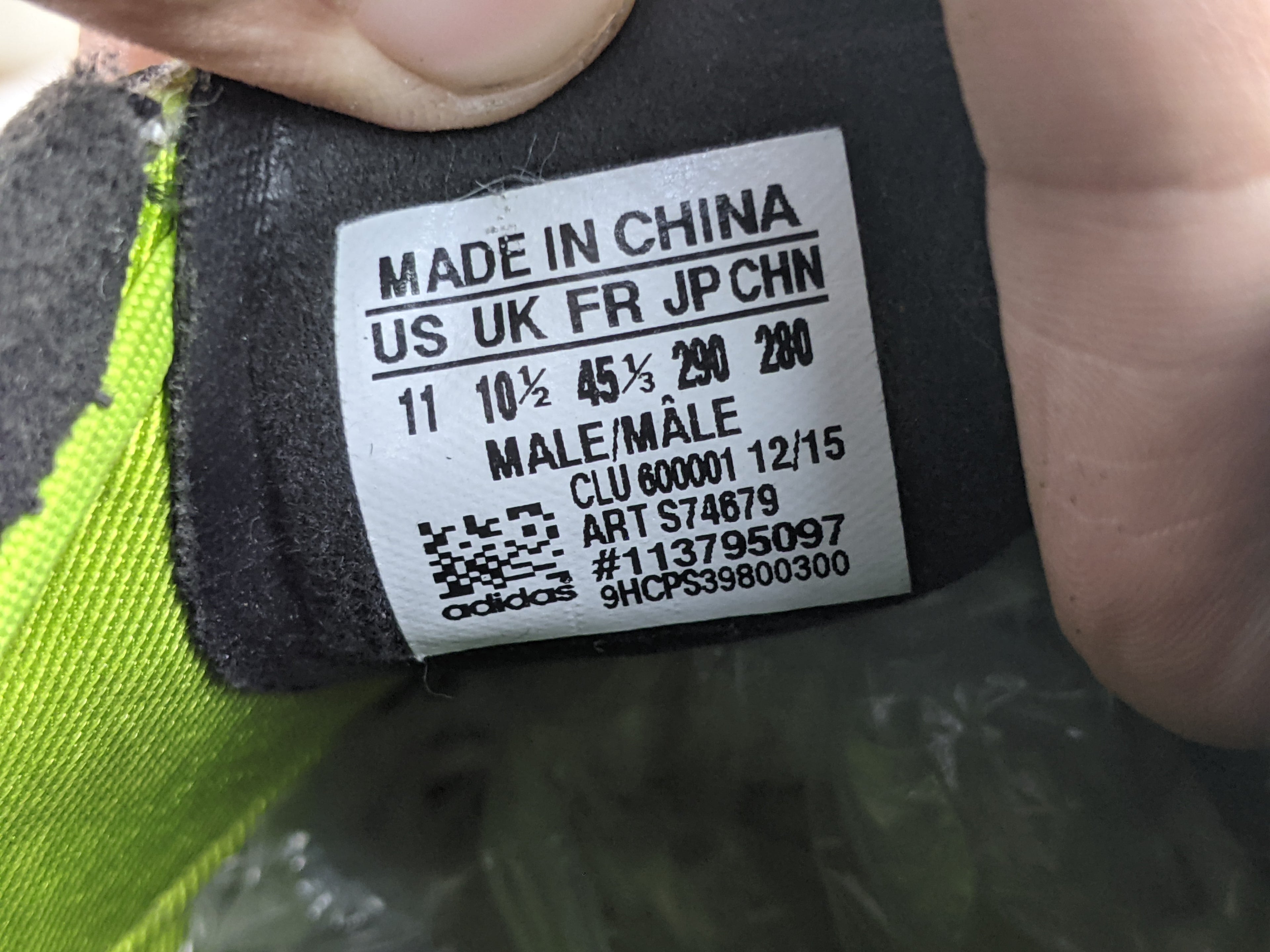 adidas Messi 15.1 FG AG 'Solar Slime