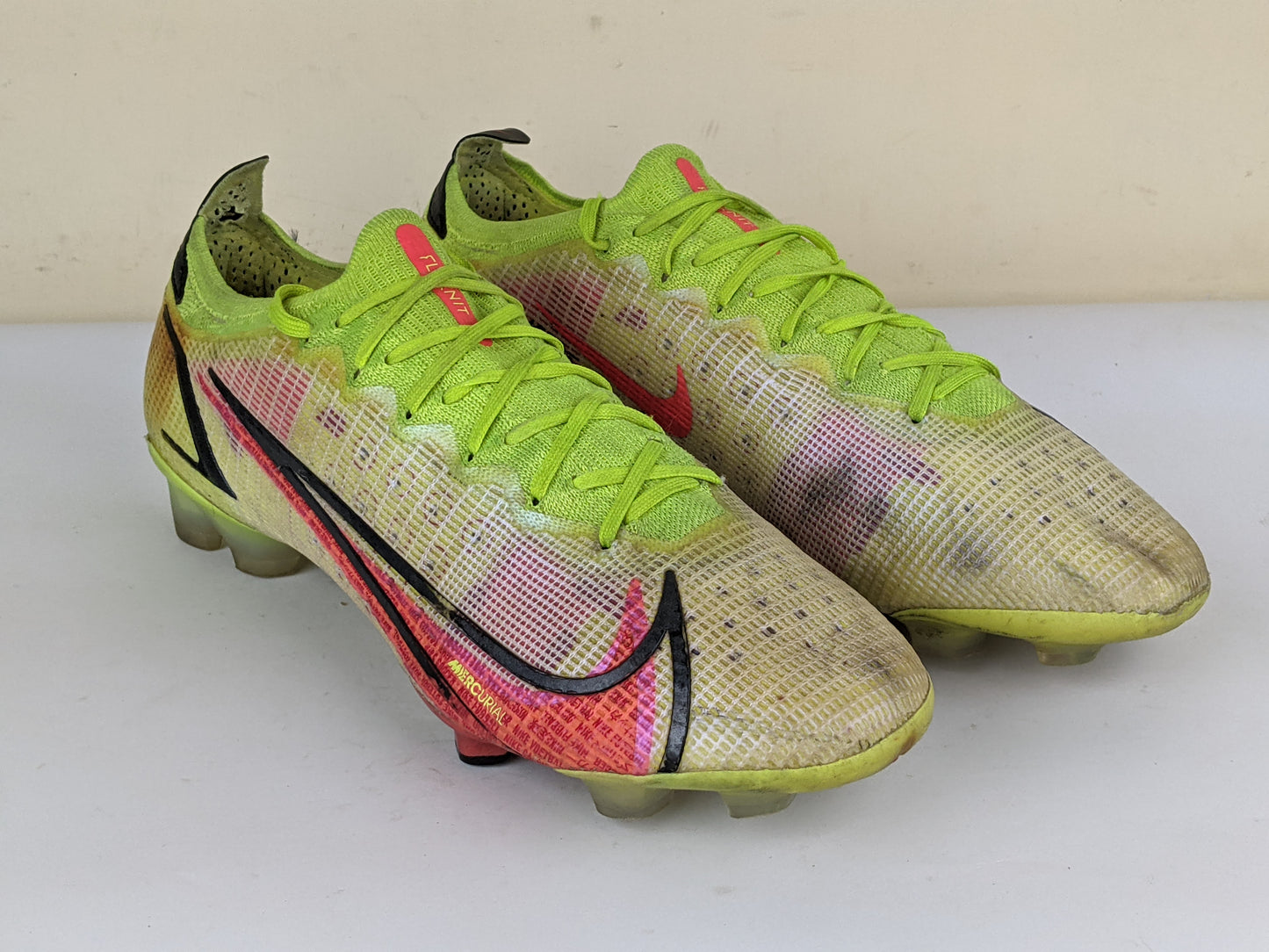 Nike Mercurial Vapor 14 Elite FG Motivation - Volt/Bright Crimson/Black