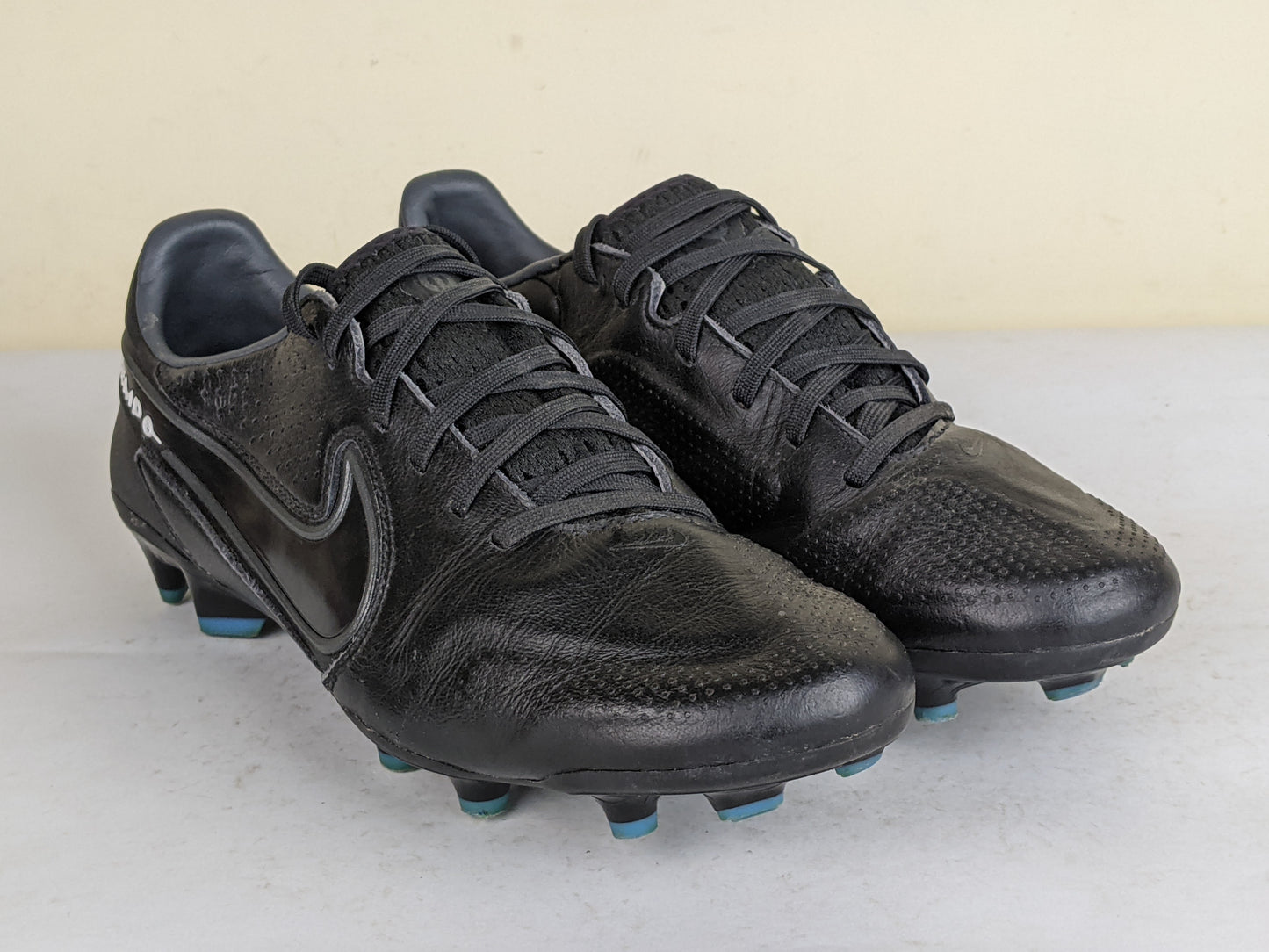 Nike Tiempo Legend 9 Pro FG - Black/Dark Smoke Grey/Summit White