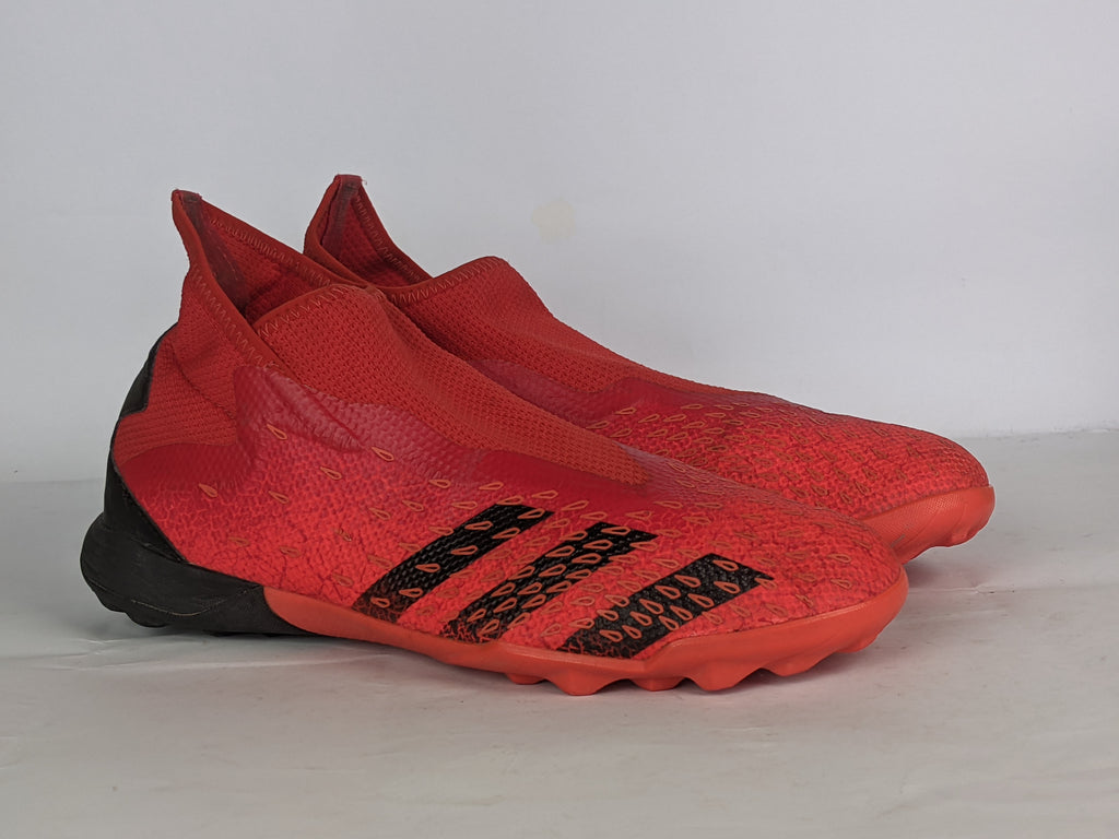 adidas Predator Freak .3 Laceless TF Meteorite - Red/Core Black/Solar Red