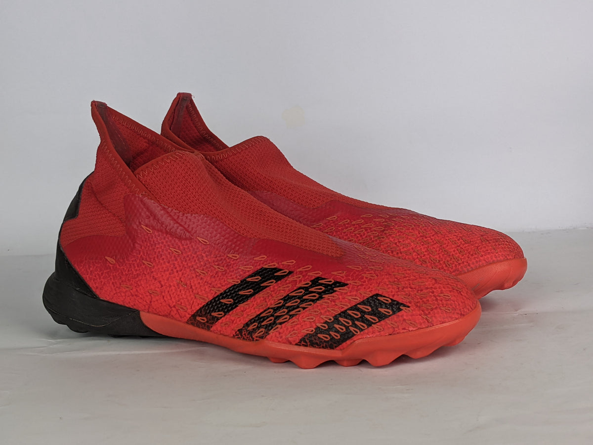 adidas Predator Freak .3 Laceless TF Meteorite - Red/Core Black/Solar Red