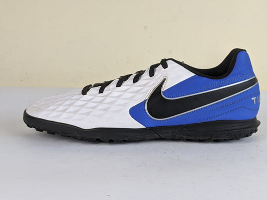 Nike Tiempo Legend 8 Club TF Daybreak - White/Black/Hyper Royal/Metallic Silver