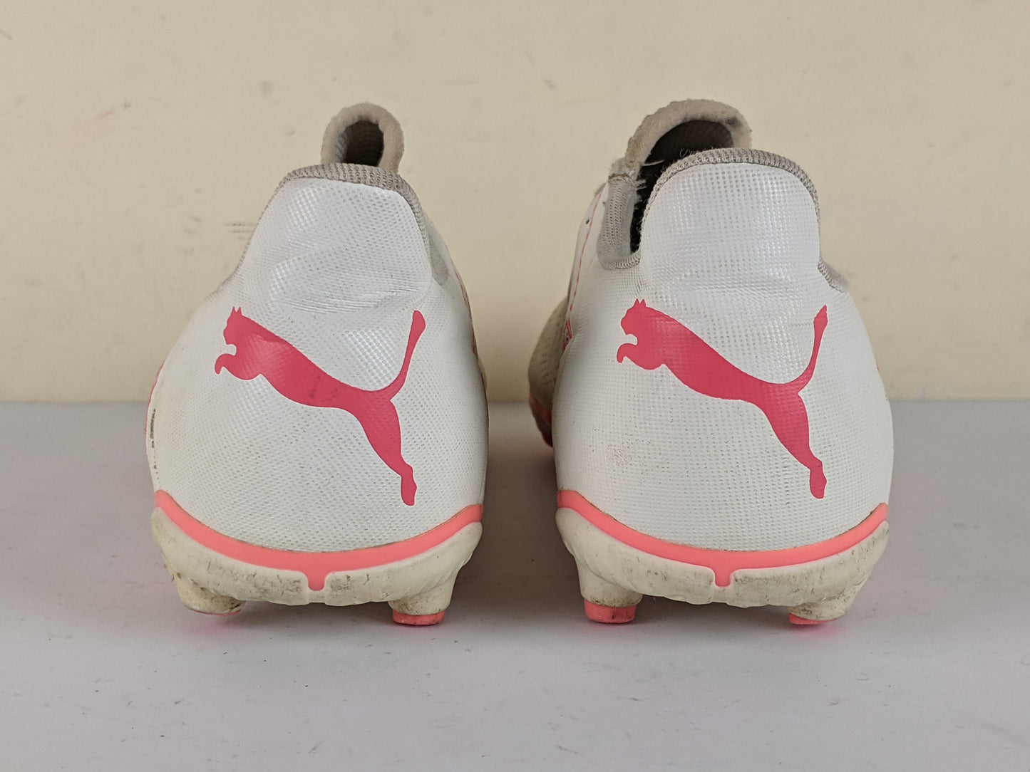 PUMA Future Play FG/AG Breakthrough - PUMA White/Fire Orchid