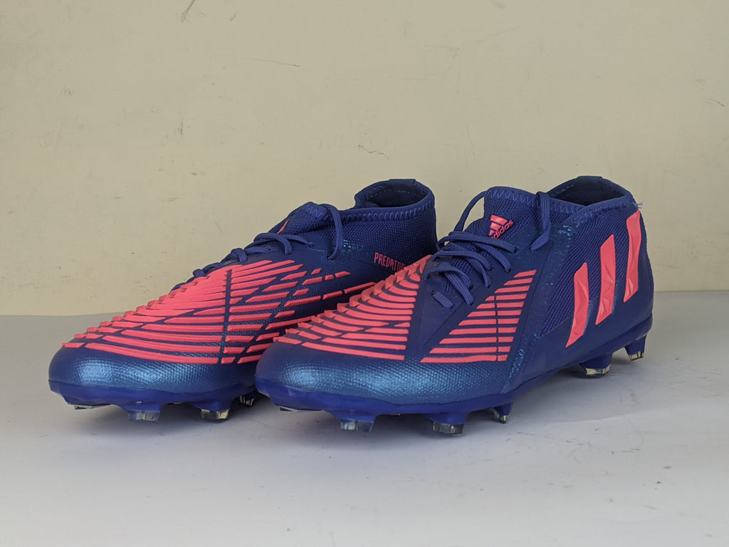 adidas Predator Edge .1 FG Sapphire Edge - Hi-Res Blue/Turbo Kids(Brand New)