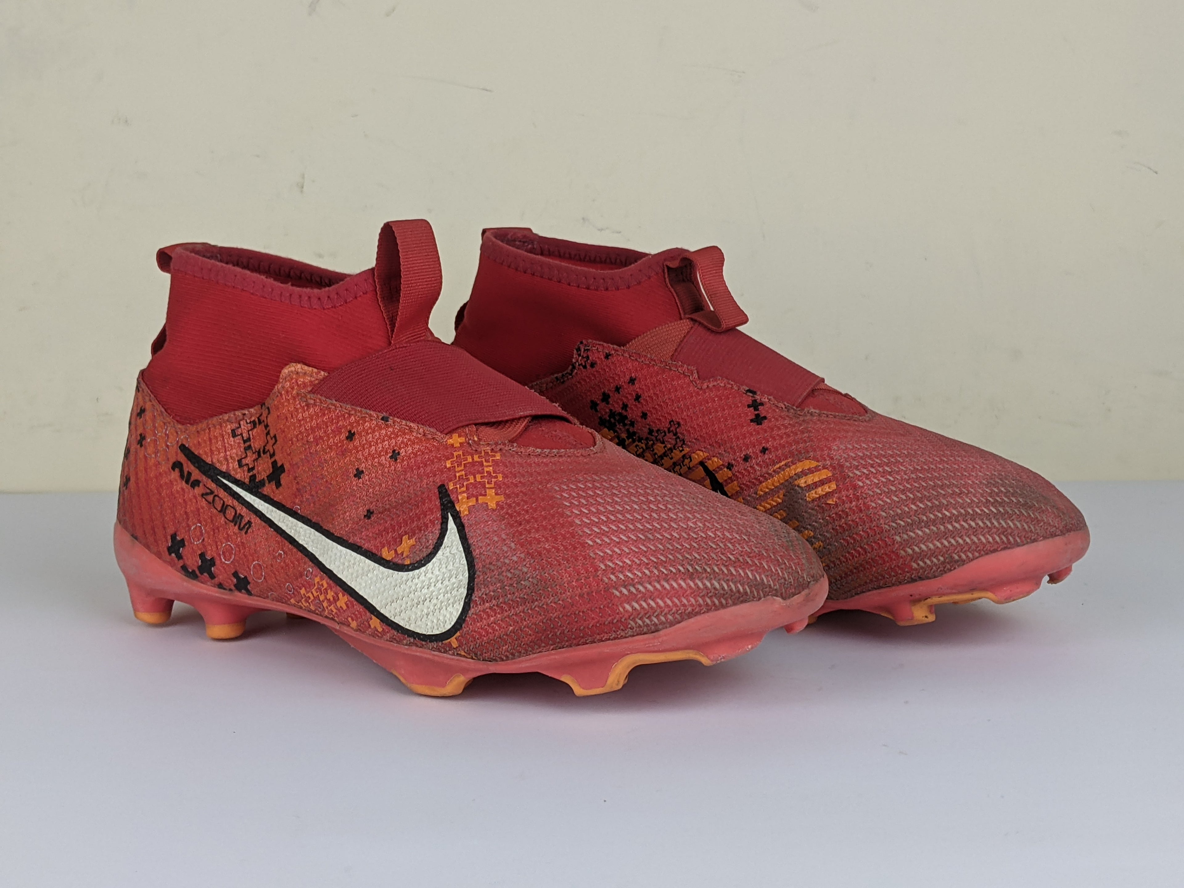 Nike Air Zoom Mercurial Superfly 9 Pro FG Dream Speed 7 - Lite Crimson/Pale Ivory/Bright Mandarin Kids