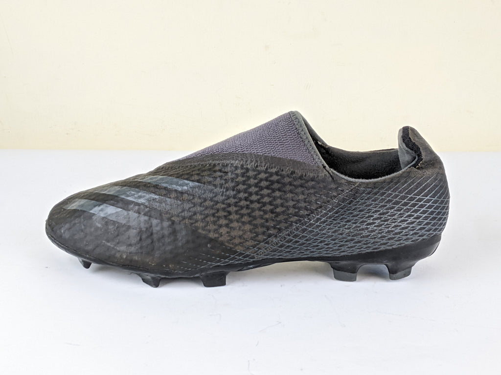 adidas X Ghosted .3 Laceless FG/AG Superstealth - Core Black/Grey Six