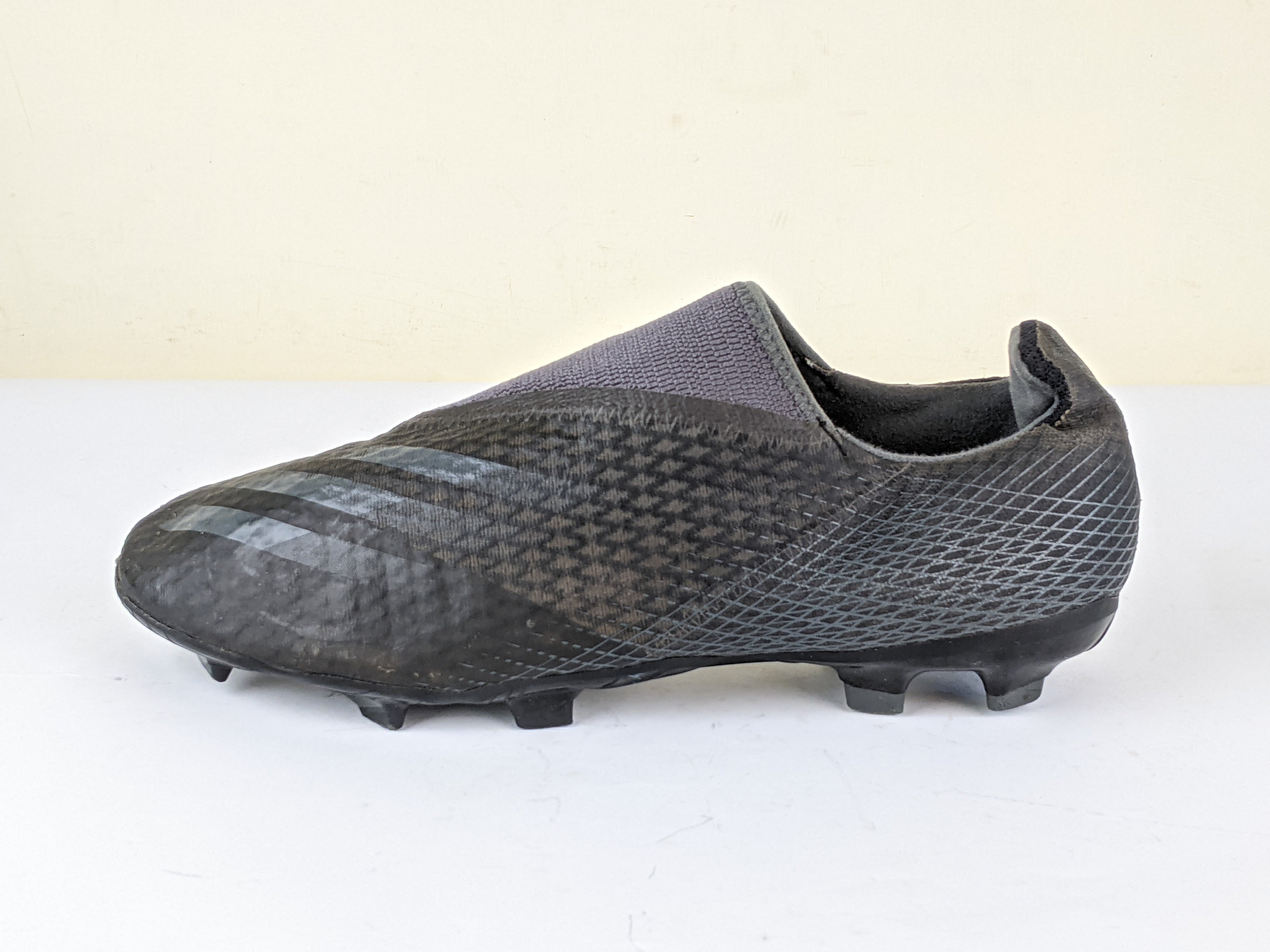 adidas X Ghosted .3 Laceless FG/AG Superstealth - Core Black/Grey Six