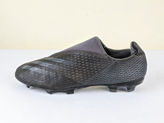 adidas X Ghosted .3 Laceless FG/AG Superstealth - Core Black/Grey Six