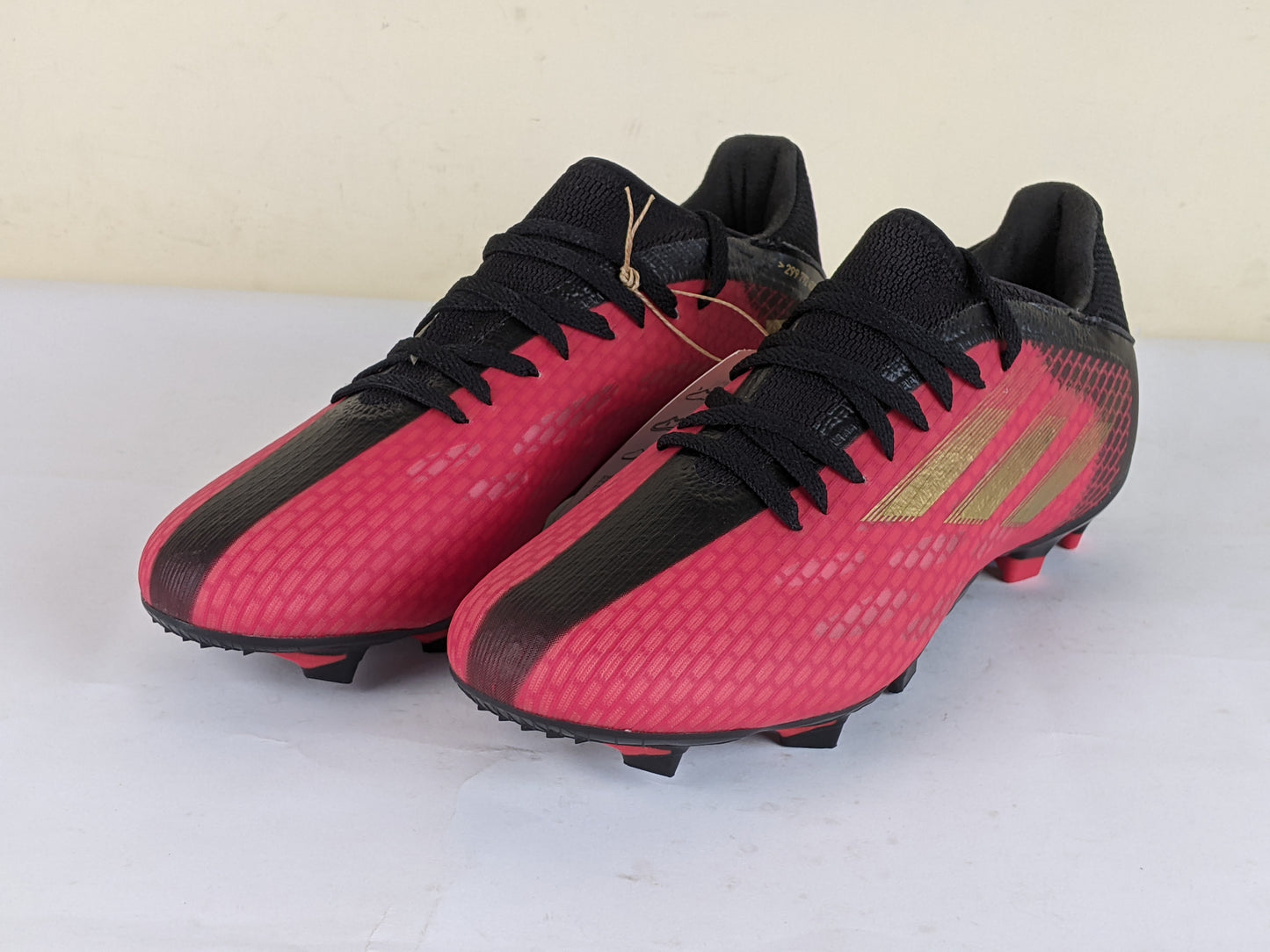 adidas X Speedflow .3 FG Showdown - Vivid Red/Gold Metallic/Core Black (Brand New)