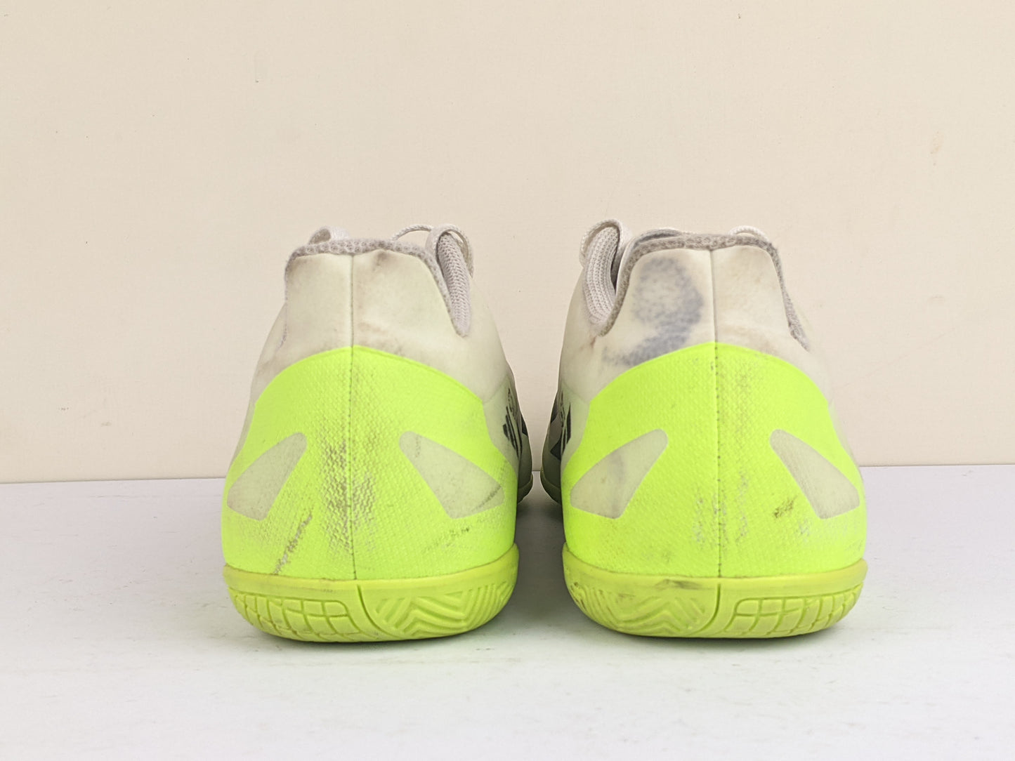 adidas X Crazyfast .4 IN Crazyrush - Footwear White/Core Black/Lucid Lemon