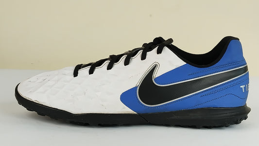 Nike Tiempo Legend 8 Club TF Daybreak - White/Black/Hyper Royal/Metallic Silver