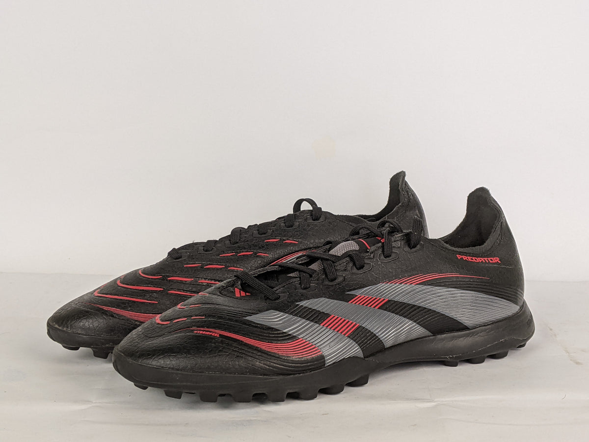 adidas Predator League TF Stealth Victory - Core Black/Grey Four/Lucid Red