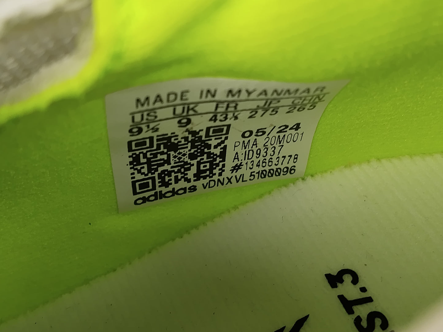 adidas X Crazyfast .3 TF Crazyrush - Footwear White/Core Black/Lucid Lemon (Brand New)