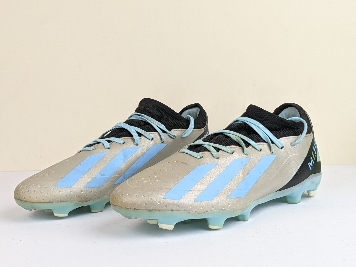 adidas X Crazyfast Messi .3 FG Infinito - Silver Metallic/Bliss Blue/Core Black