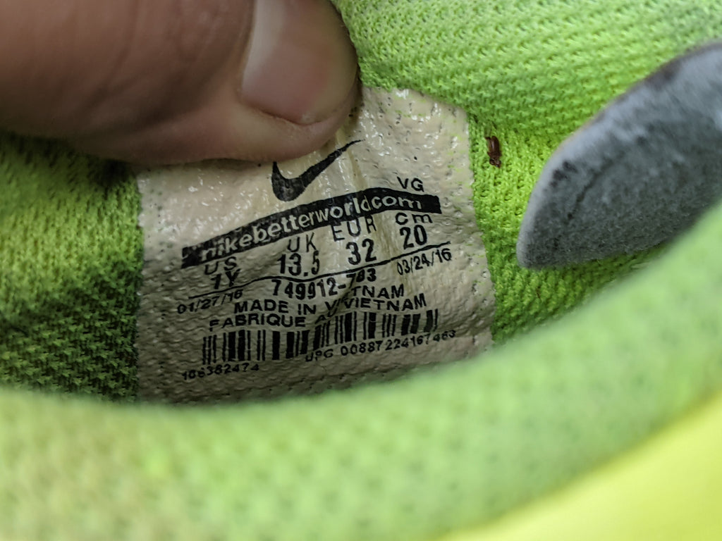 Nike Hypervenom Phade II TF Volt/Black/Hyper Turquoise Kids