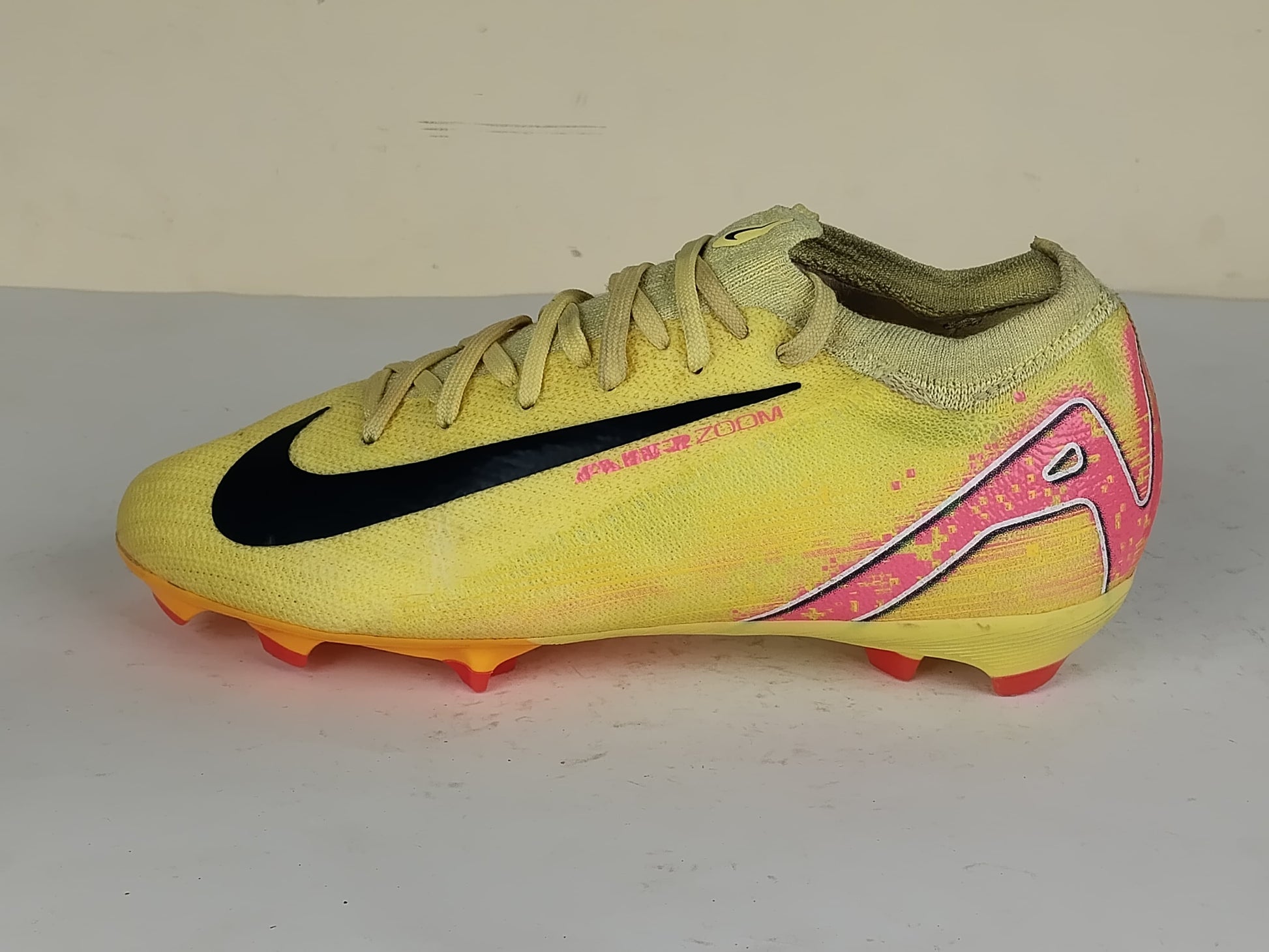 Nike Air Zoom Mercurial Vapor 16 Elite FG Mbappé Personal Edition - Laser Orange/Armory Navy