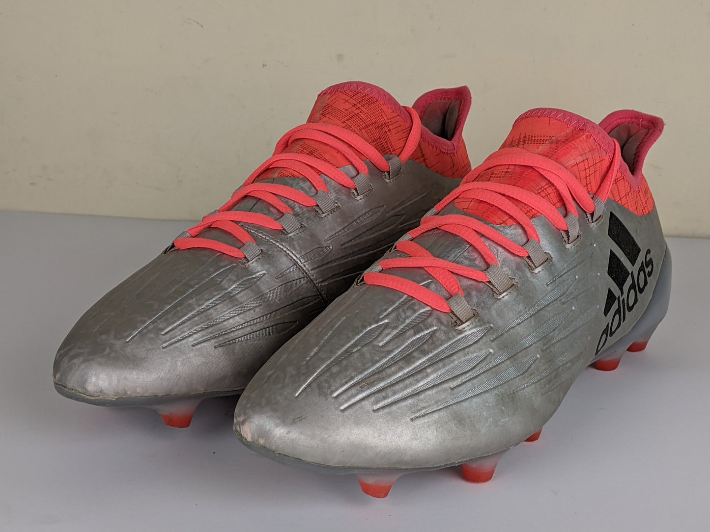 adidas X 16.3 FG/AG Mercury Silver Metallic/Core Black/Solar Red