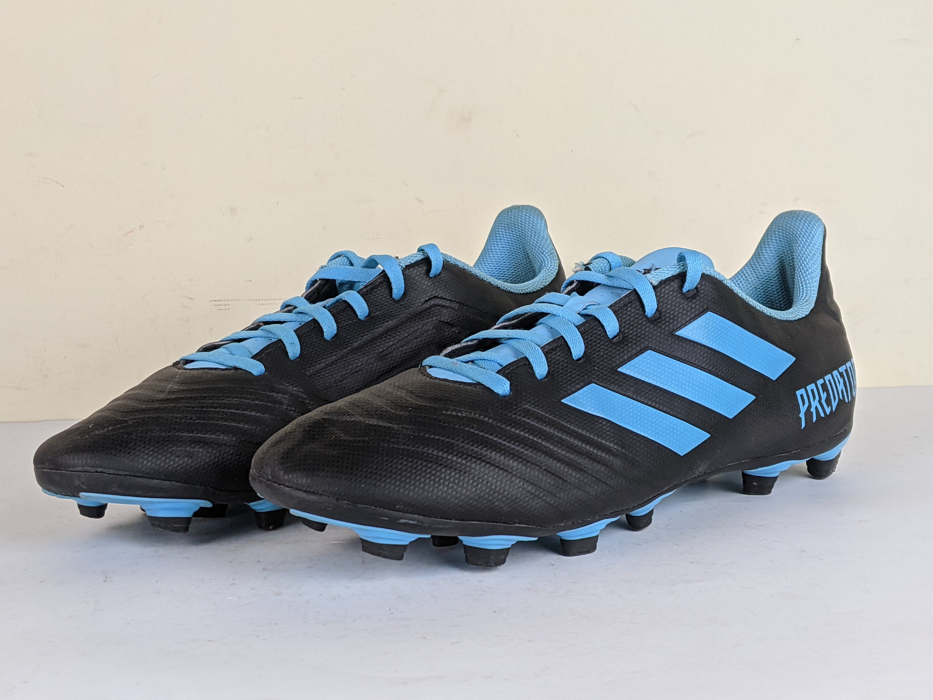 adidas Predator 19.4 FG/AG Hard Wired - Turquoise/Black