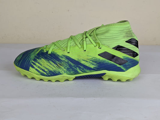 adidas Nemeziz 19.3 TF Uniforia - Signal Green/Core Black/Royal Blue