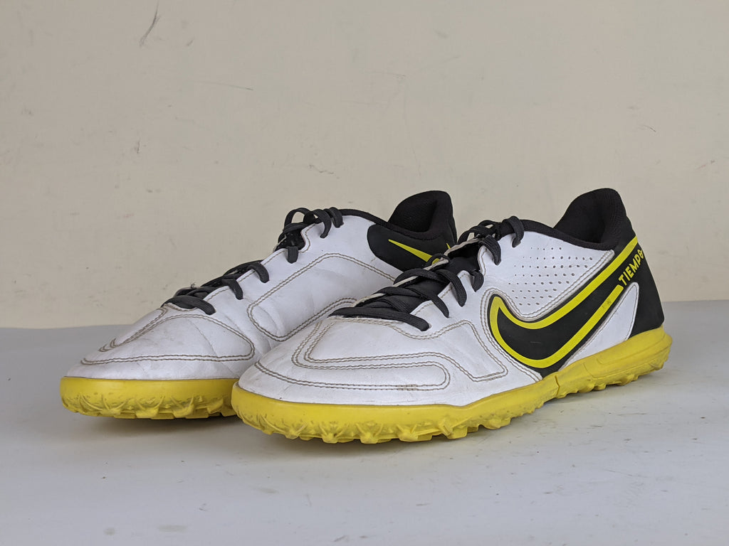 Nike Tiempo Legend 9 Club TF - White/Smoke Grey/Yellow