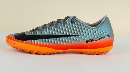 Nike MercurialX Victory VI CR7 Chapter 4 TF - Cool Grey/Orange