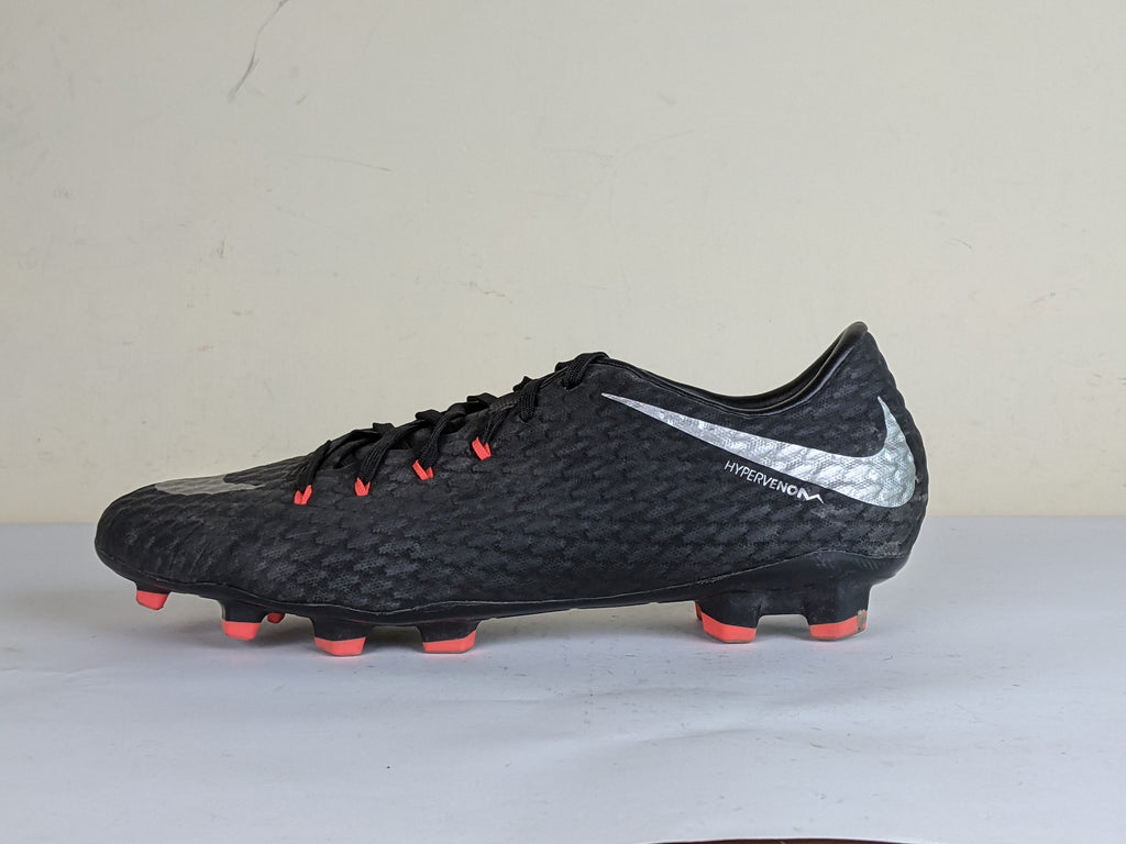 Nike Hypervenom Phelon 3 FG 'Black/Silver