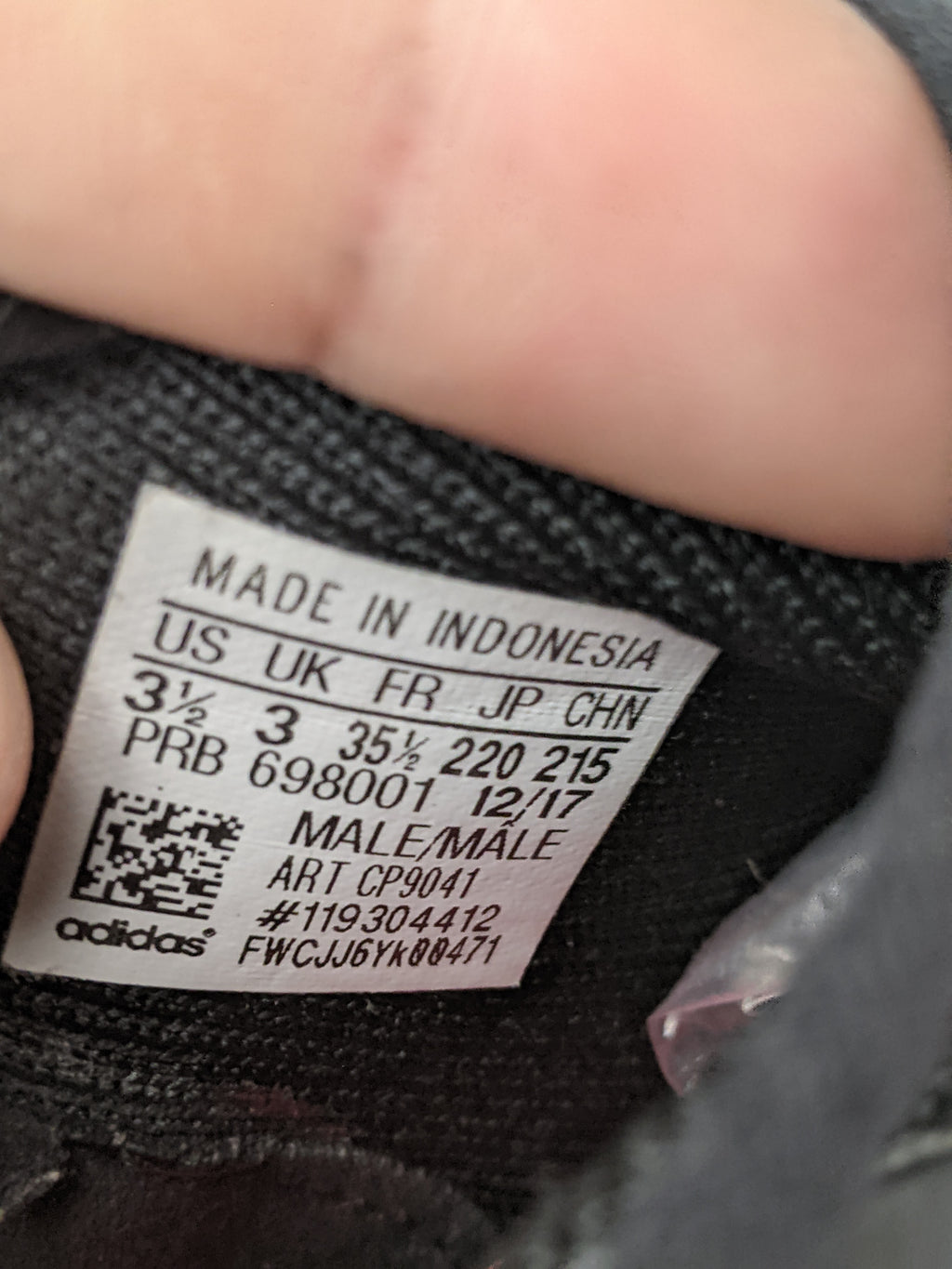 adidas Predator Tango 18.3 TF J 'Triple Black'