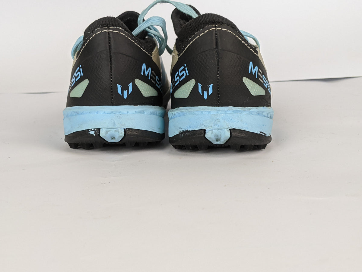 adidas X Crazyfast Messi .3 TF Infinito - Silver Metallic/Bliss Blue/Core Black Kids