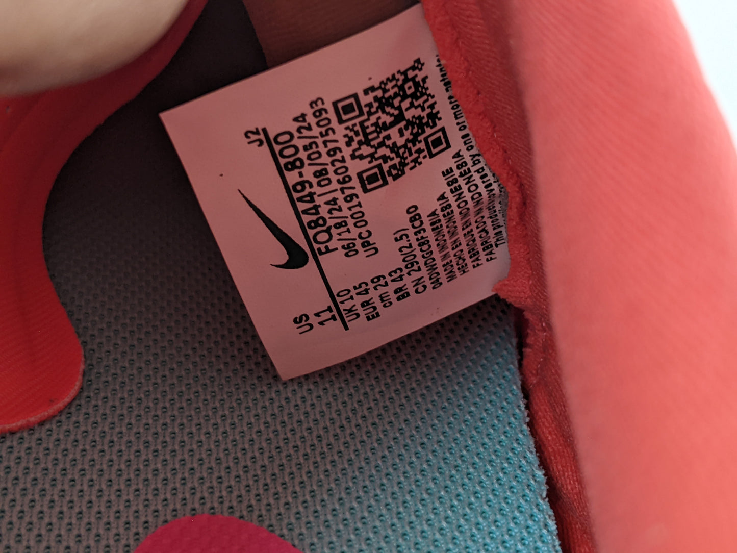 Nike Air Zoom Mercurial Vapor 16 Academy TF Mad Energy - Ember Glow/Aurora Green (Brand New)