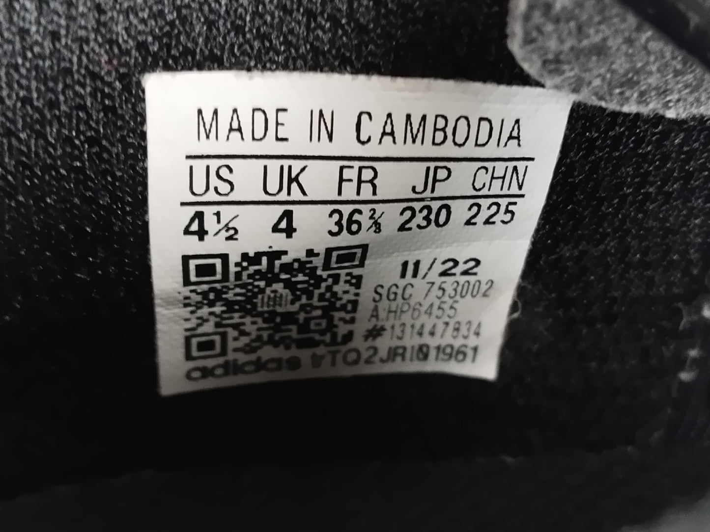 adidas Goletto VIII FG 'Black