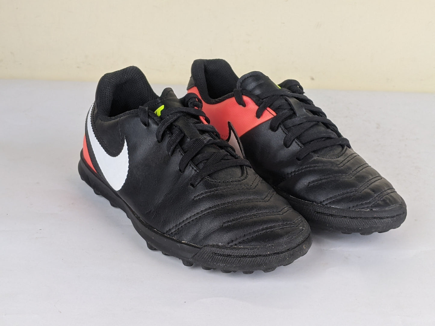 Nike Jr TiempoX III TF 'Black/Orange Kids
