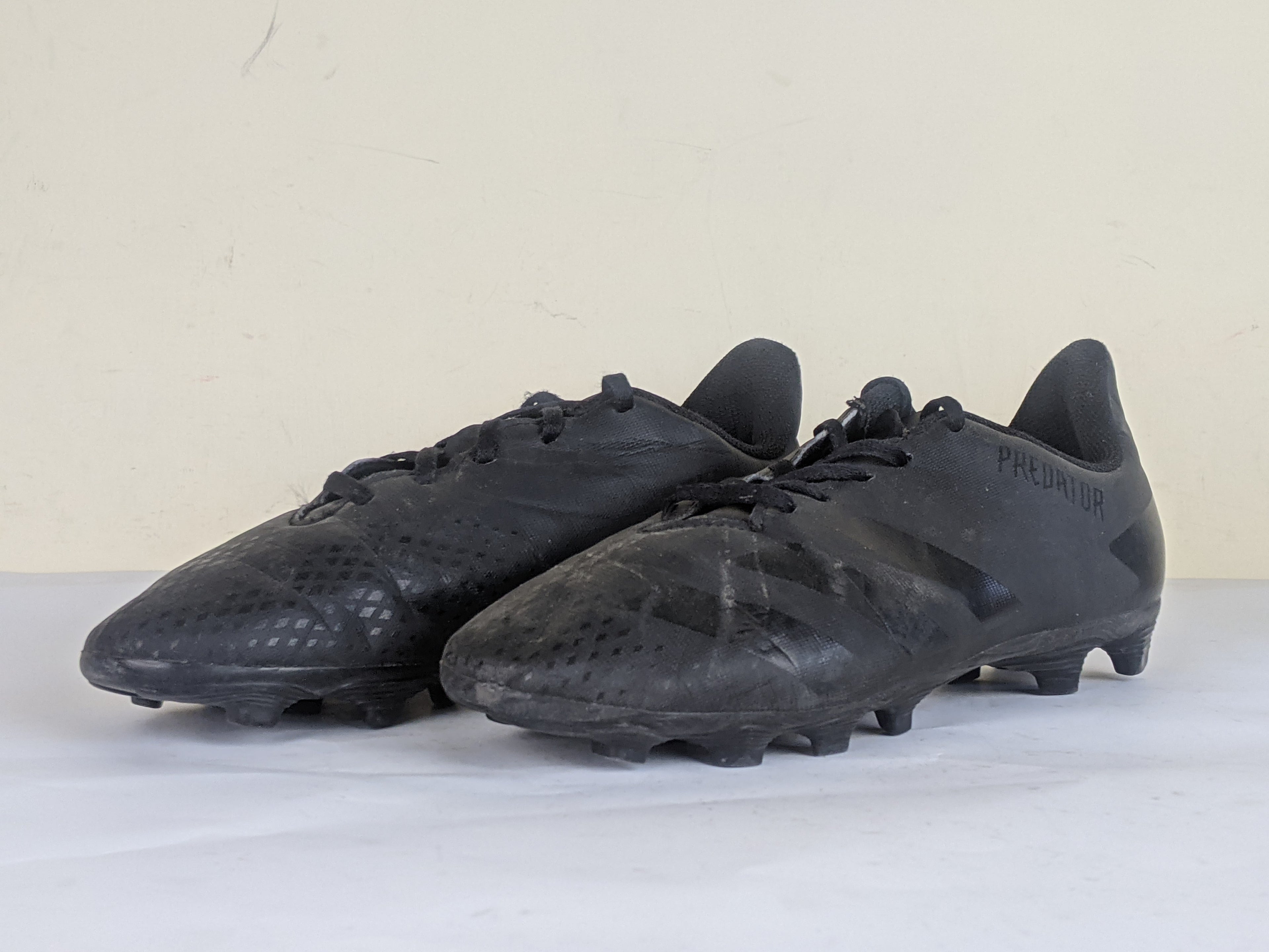 adidas Predator 20.4 FG/AG Dark Motion - Core Black/Solid Grey Kids