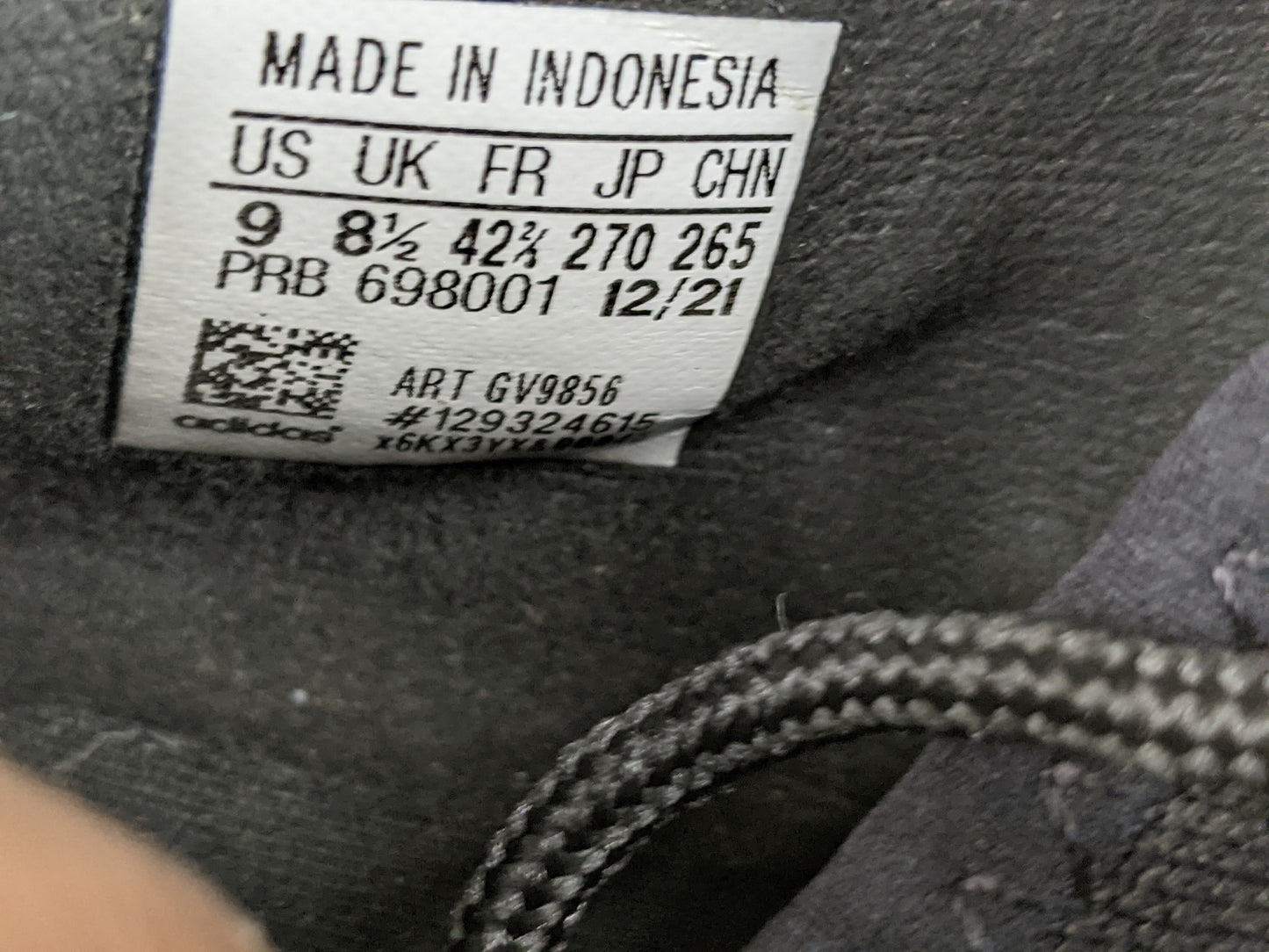 adidas Predator Edge .3 FG Shadowportal - Core Black/Footwear White/Vivid Red