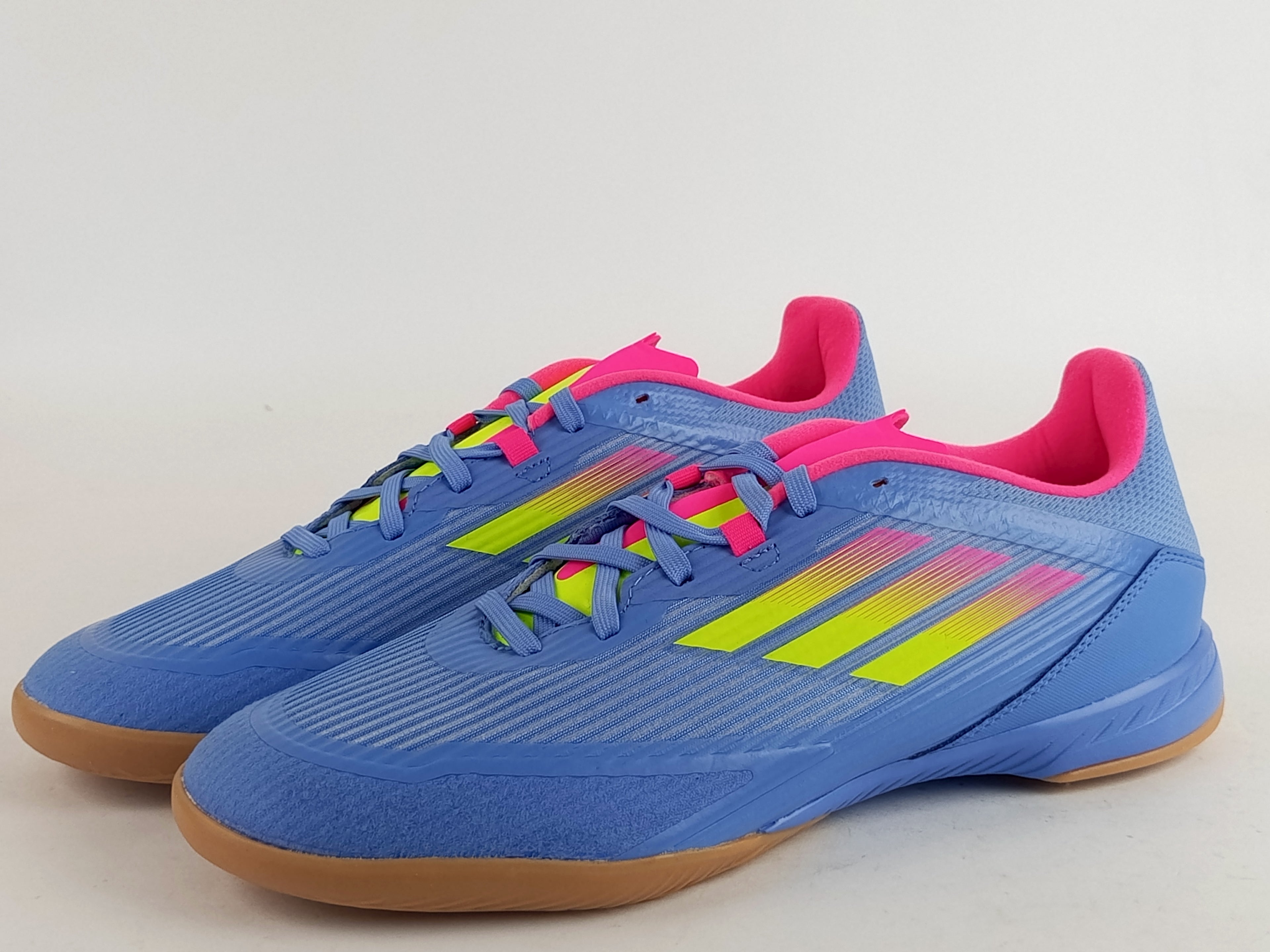 adidas F50 League IN Celestial Victory - Blue Fusion/Lucid Lemon/Lucid Pink (Brand New)