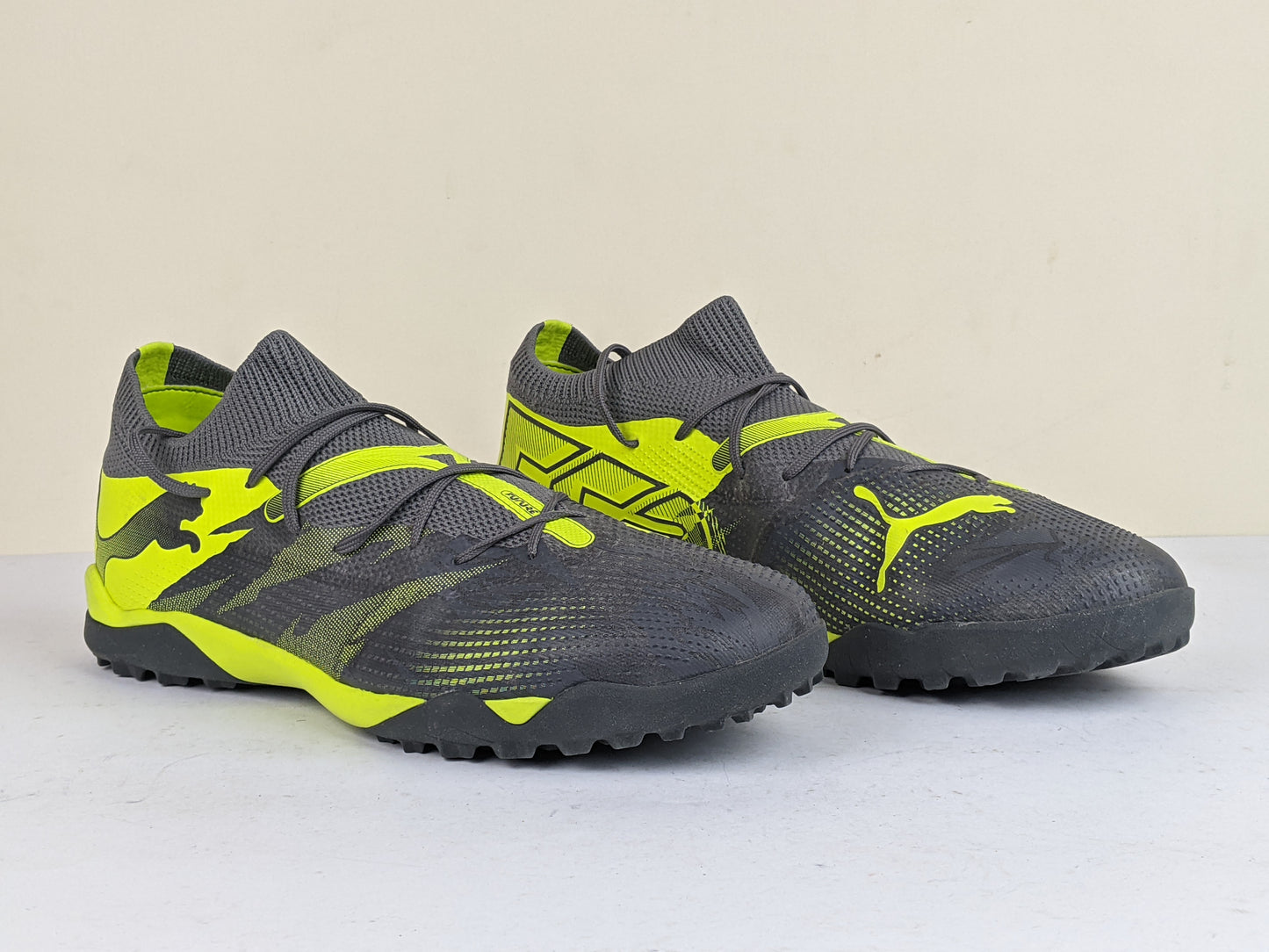 PUMA Future 7 Match TT Rush - Strong Gray/Cool Dark Gray/Electric Lime LIMITED EDITION